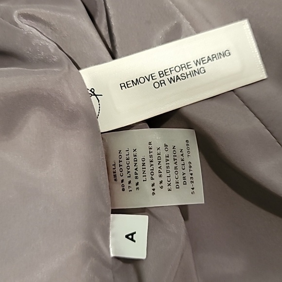 Ann Taylor Ribbon Tie Blazer - SZ 8 - Picture 5 of 7